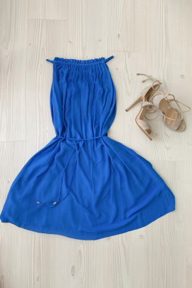 Šaty barbie modré