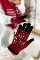 rukavice červené