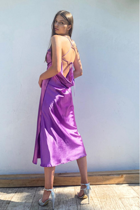 Šaty Diana fialové