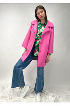 Kabát Natasha ružový