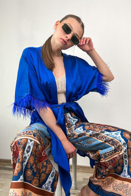 Kimono Hugio modré