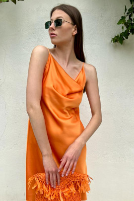 Šaty Fulvio oranžové