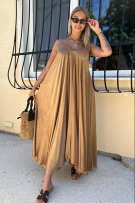 Šaty Gigi kamel