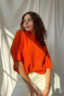 Pulover Dionigi oranžový