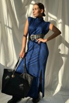 Šaty Lucrezia modré