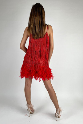 Šaty Soffi červené