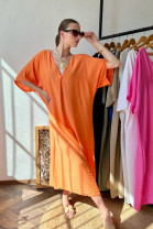 Šaty Liliana oranžové