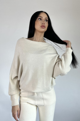 Smotanový pulover Petronia