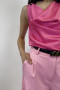 Nohavice Michelle ružové