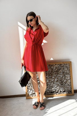 Červené šaty Elenor