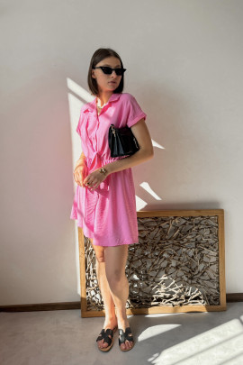 Ružové šaty Elenor